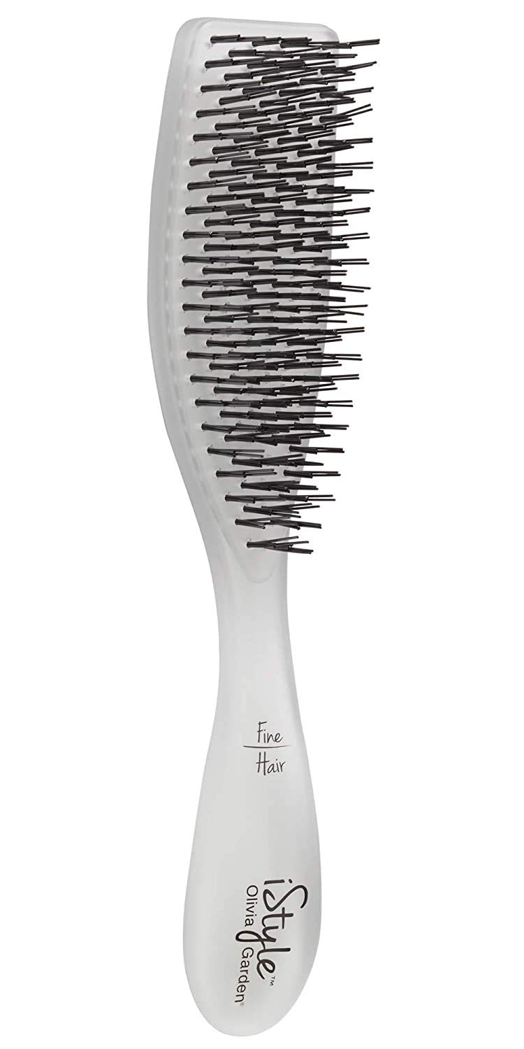 White Smoke Olivia Garden iStyle Hair Brush (Fine)