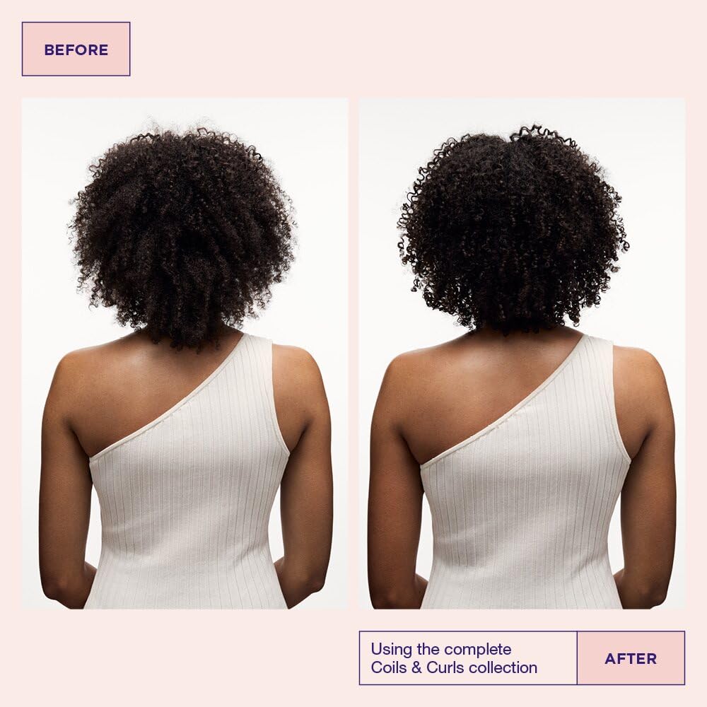 Misty Rose Maria Nila Coils & Curls Oil-In-Cream, 3.4 Fl Oz, For Curly & Wavy Hair, Jojoba oil to Stay Hydrated while Washing, Shea butter for Curl Enhancement, 100% Vegan