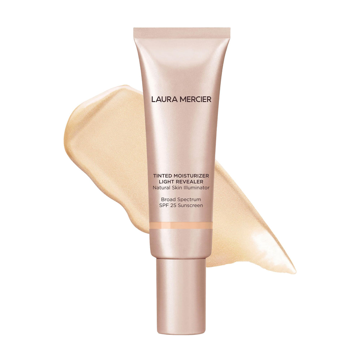 White Smoke Laura Mercier Tinted Moisturizer Light Revealer SPF 25, 0N1 Petal, 1.7 oz