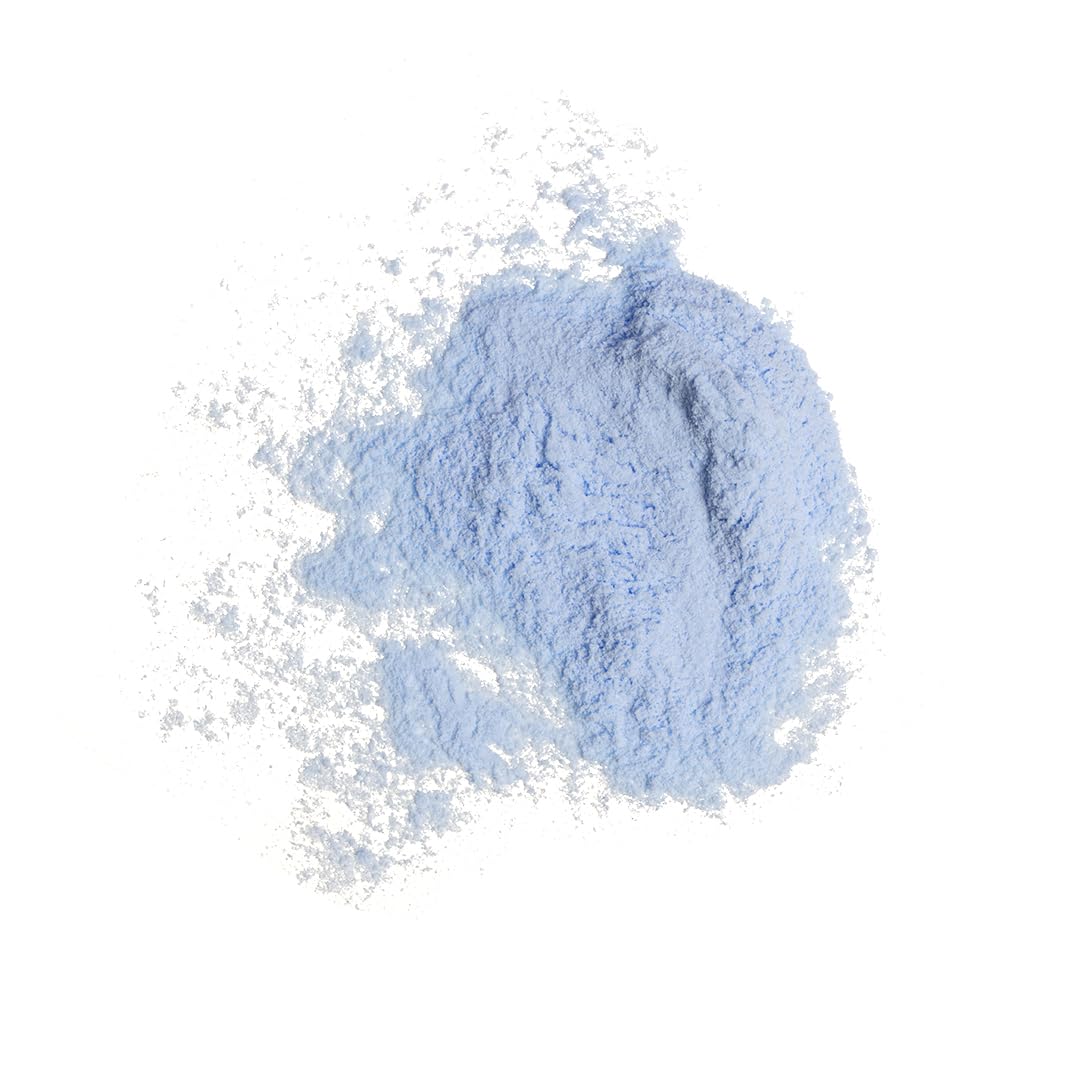 White Smoke Arctic Fox Blue Powder Hair Bleach - Anti-Brass, Vegan, Cruelty Free, Quick Lightener - 1 oz