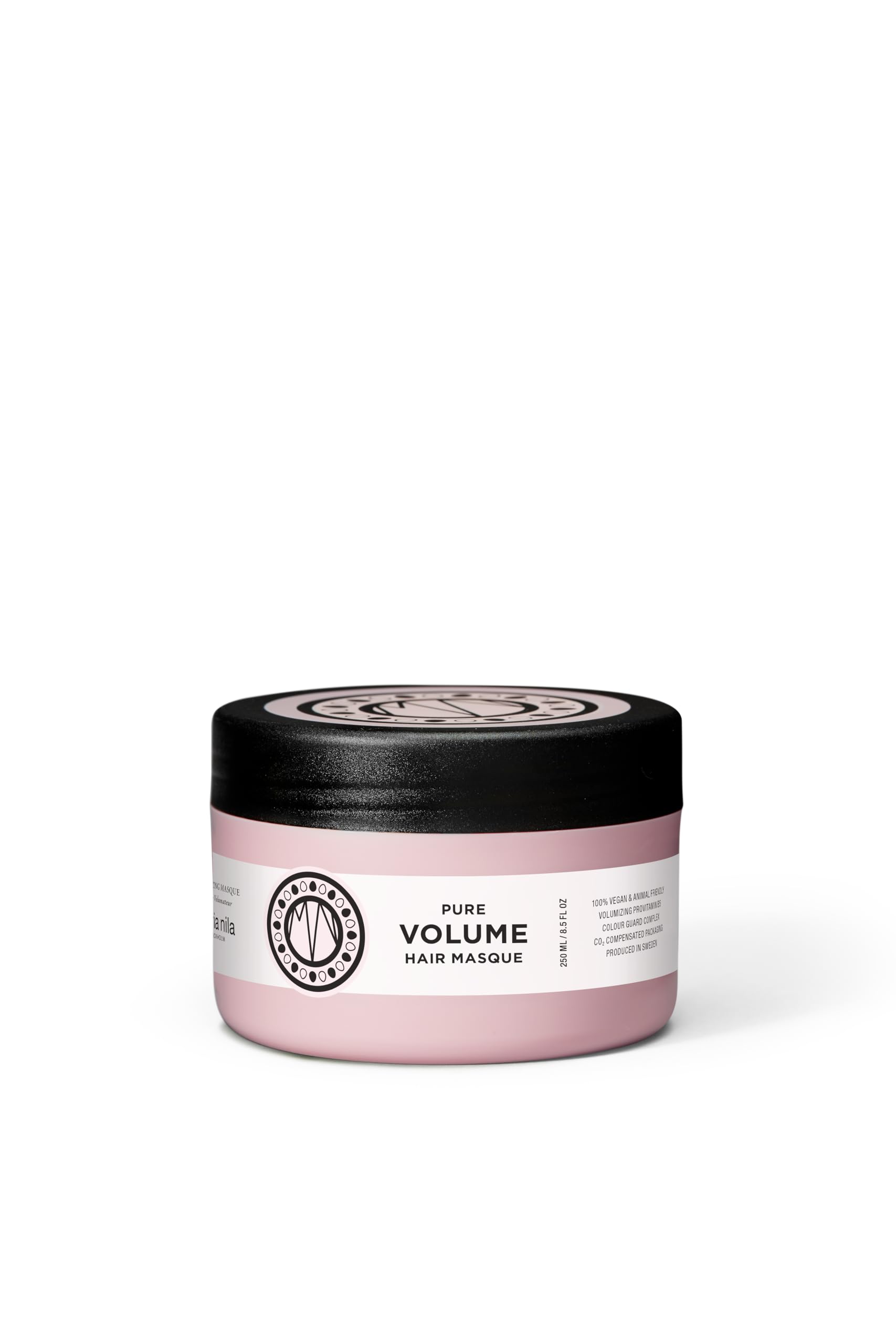 White Smoke Maria Nila Pure Volume, Volumizing Hair Mask for Thicker Hair, Panthenol/Provitamin B5 Gives Volume to Thin & Fine Hair, 100% Vegan & Sulfate/Paraben free, 8.5 Fl Oz