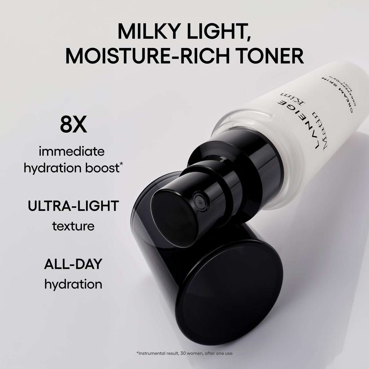 Light Gray LANEIGE Cream Skin Face Hydrating Milky Toner | Korean Toner & Moisturizer