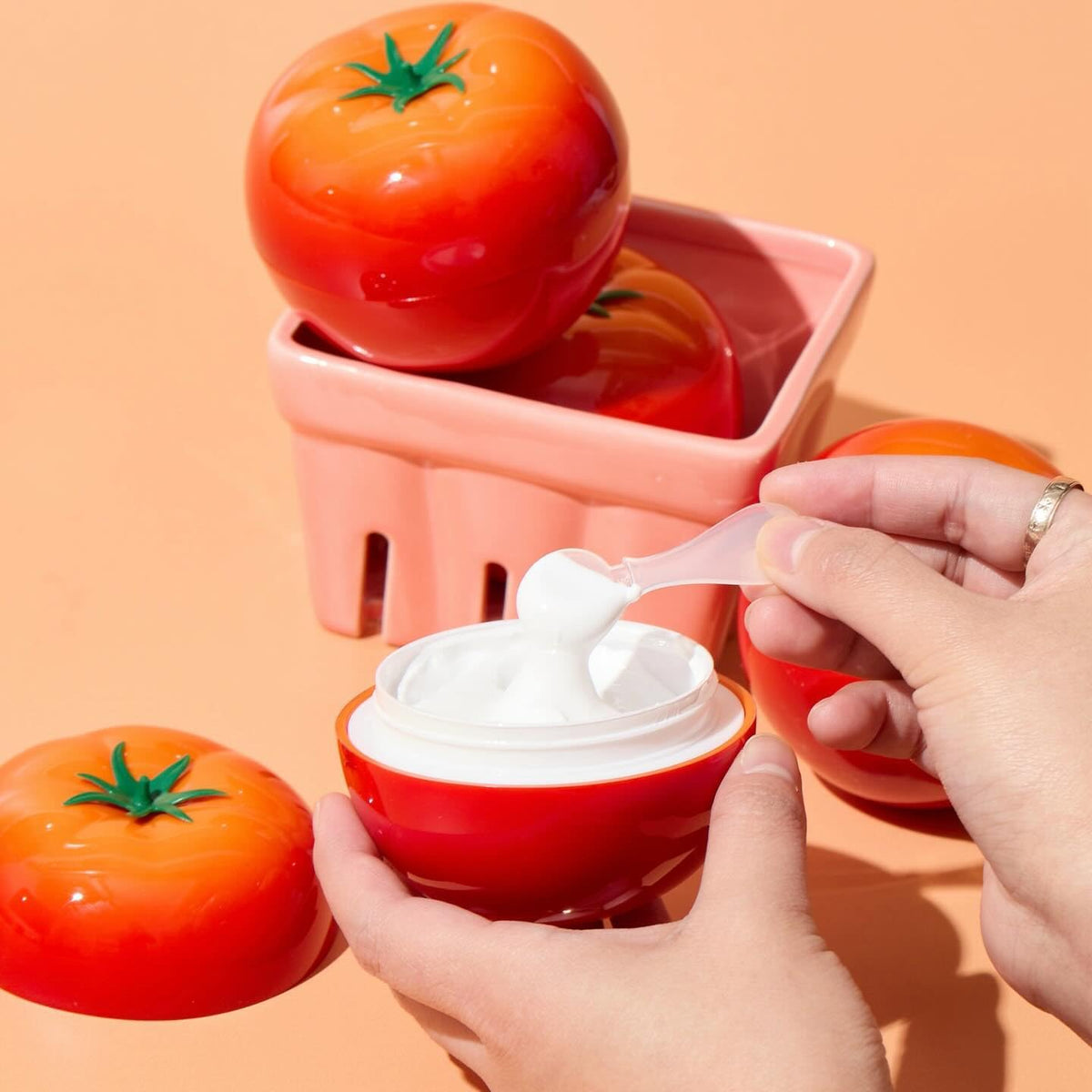Navajo White TONYMOLY Tomatox Magic Face Mask with Niacinamide, Korean Detox Pore Mask