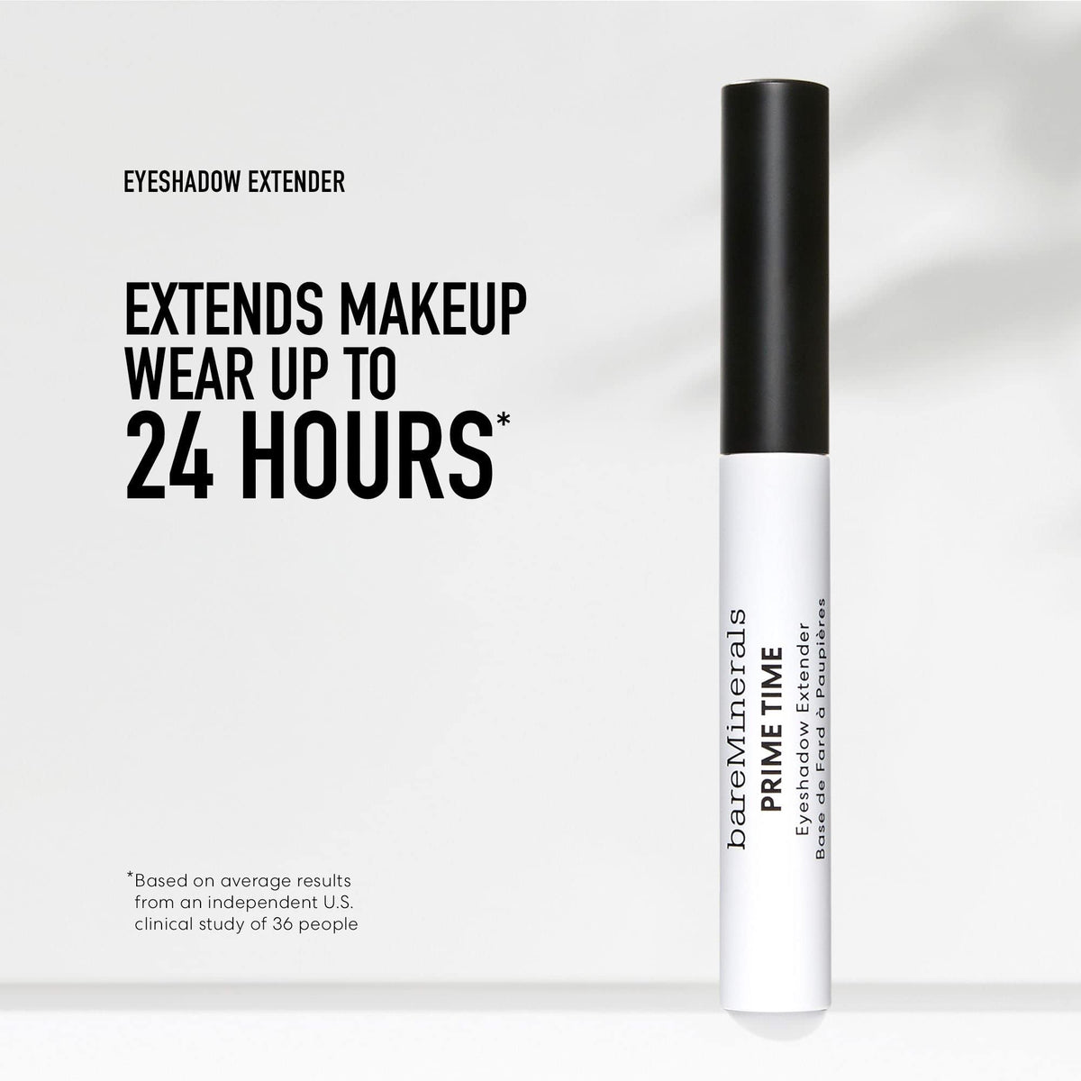 Lavender bareMinerals Prime Time Eyeshadow Extender Primer, 0.1 oz