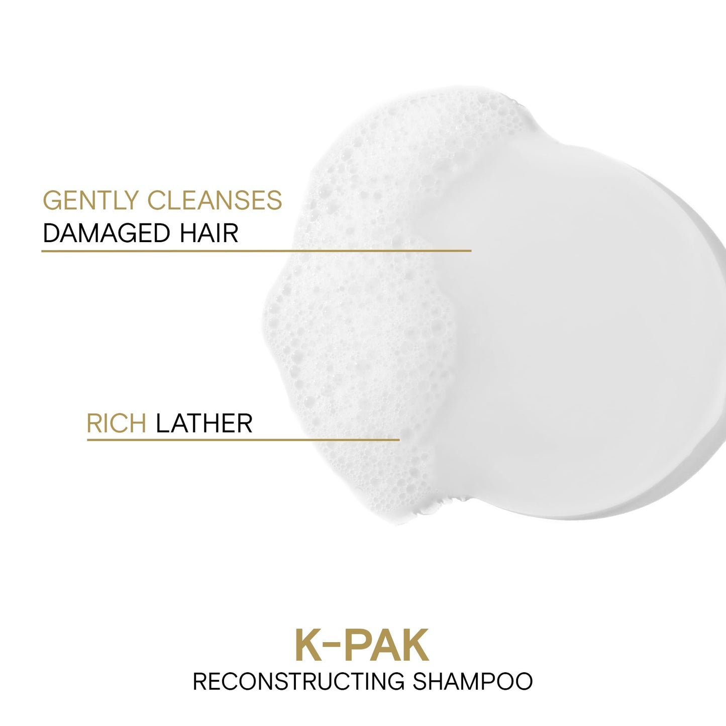 White Smoke Joico K-PAK Daily Reconstructing Shampoo | For Damaged Hair | Repair & Prevent Breakage | Boost Shine | With Keratin & Guajava Fruit Extract | 33.8 Fl Oz