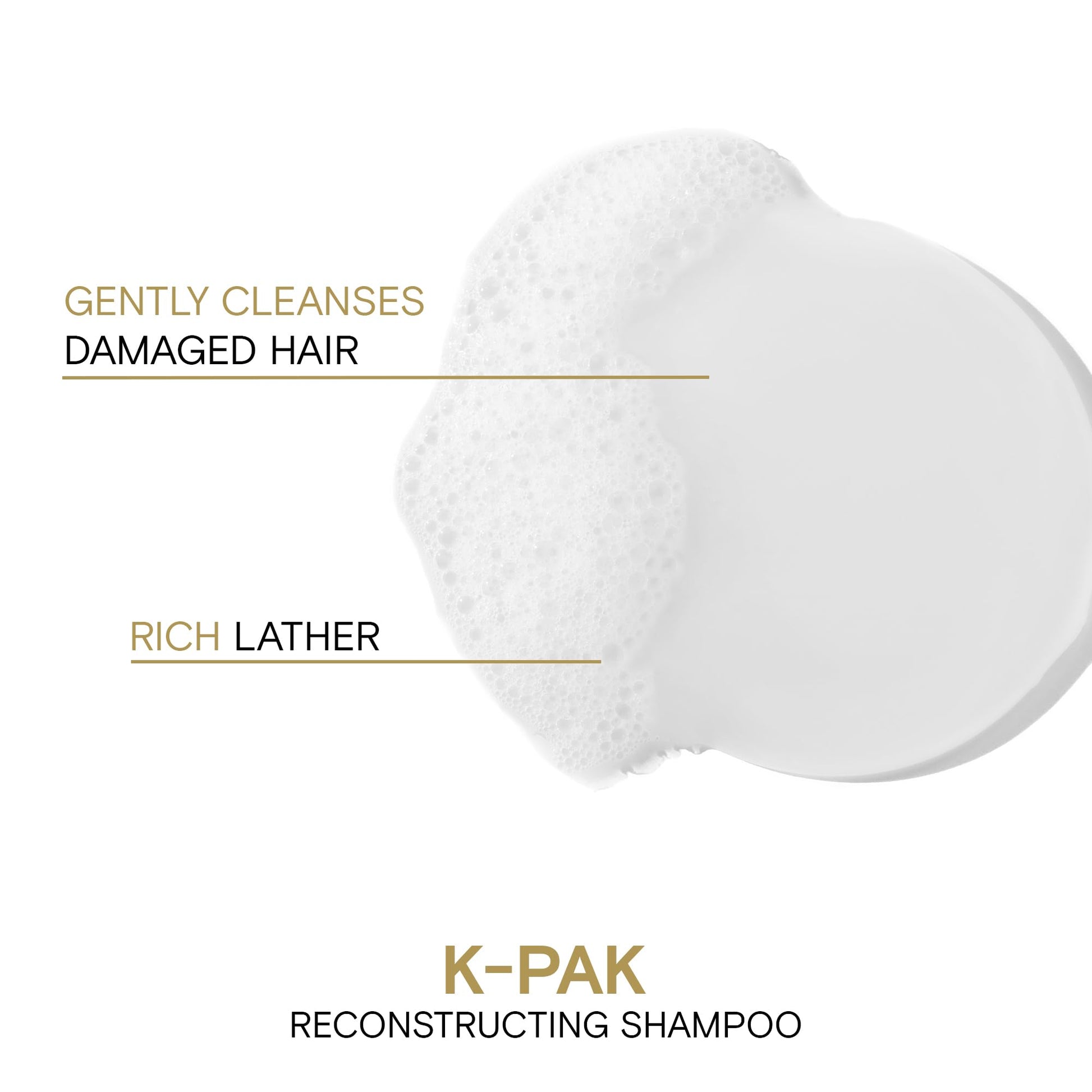 White Smoke Joico K-PAK Daily Reconstructing Shampoo | For Damaged Hair | Repair & Prevent Breakage | Boost Shine | With Keratin & Guajava Fruit Extract | 10.1 Fl Oz