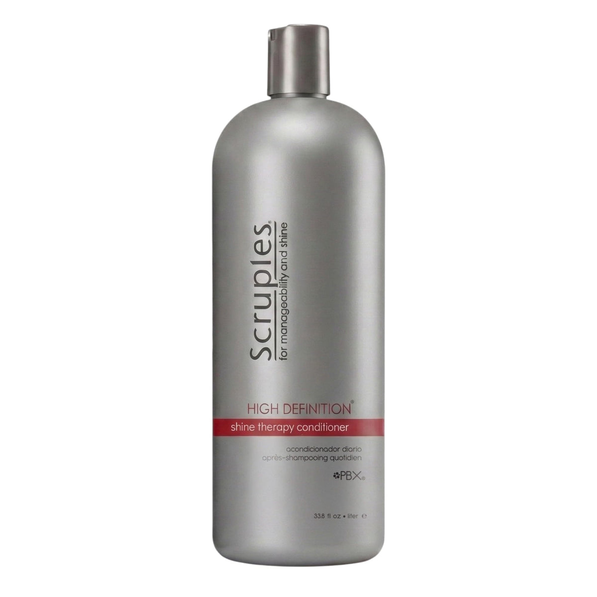 Dark Gray Scruples High Definition Shine Therapy Conditioner, Improves Shine, Strength, Manageability, Delivers Healthy Looking hair, Safe for All Hair Types
