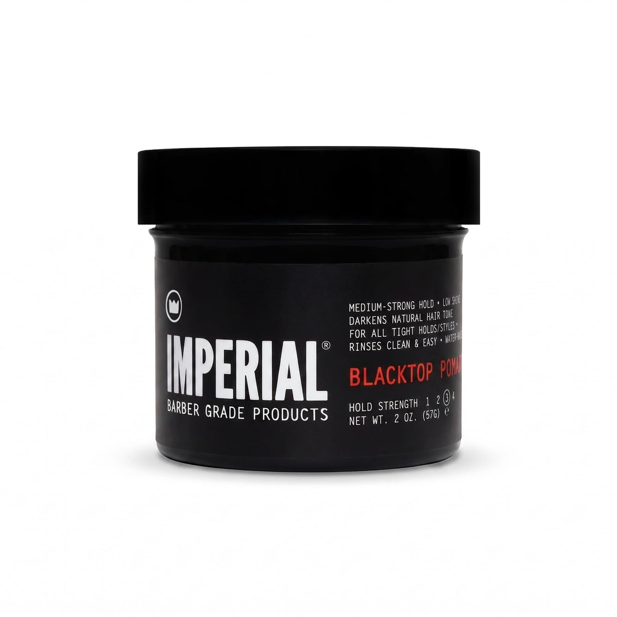 Black Imperial Barber Grade Products | Blacktop Pomade, 2 oz