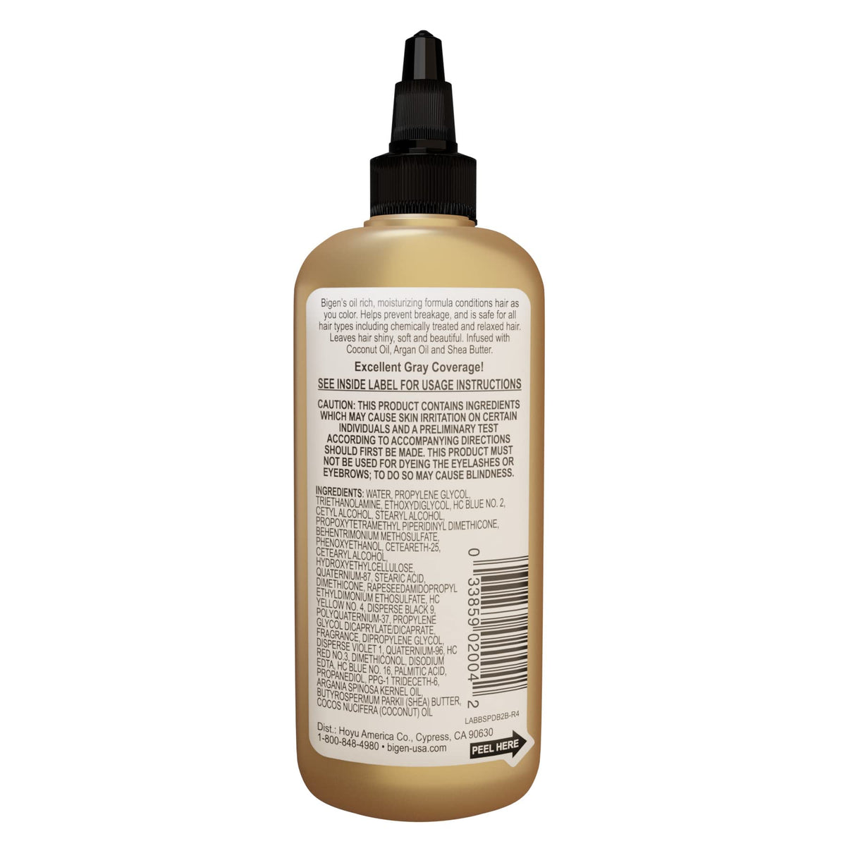 White Smoke DB2 Dark Brown Bigen Semi Permanent Hair Color (3 Pack)