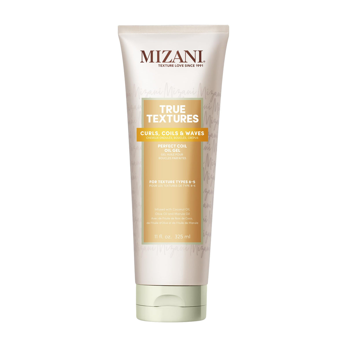 White Smoke Mizani True Textures Perfect Coil Oil Hair Gel – For Curly Hair