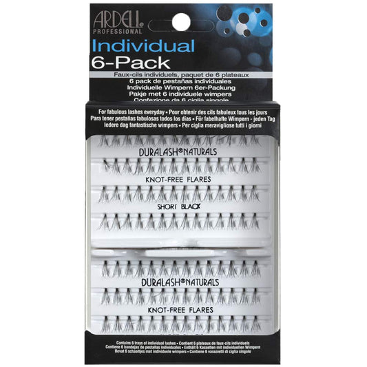 Gray 6 Pack Knot-Free Individuals Short Black