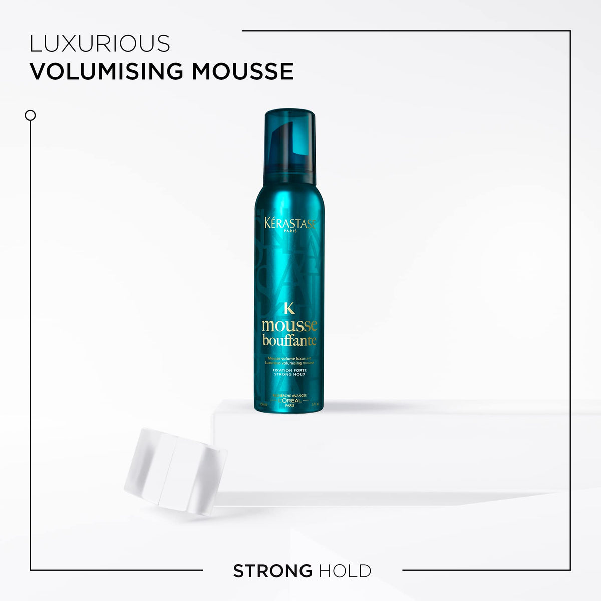 White Smoke Kerastase Mousse Bouffante Luxurious Volumising Strong Hold Mousse