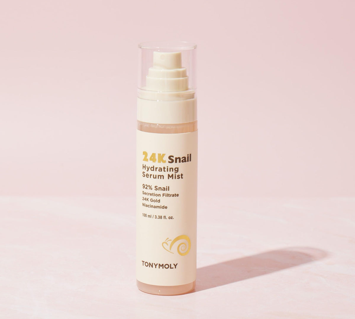 Light Gray TONYMOLY 24K Snail Mucin Face Mist - Anti-Aging, Moisturizing