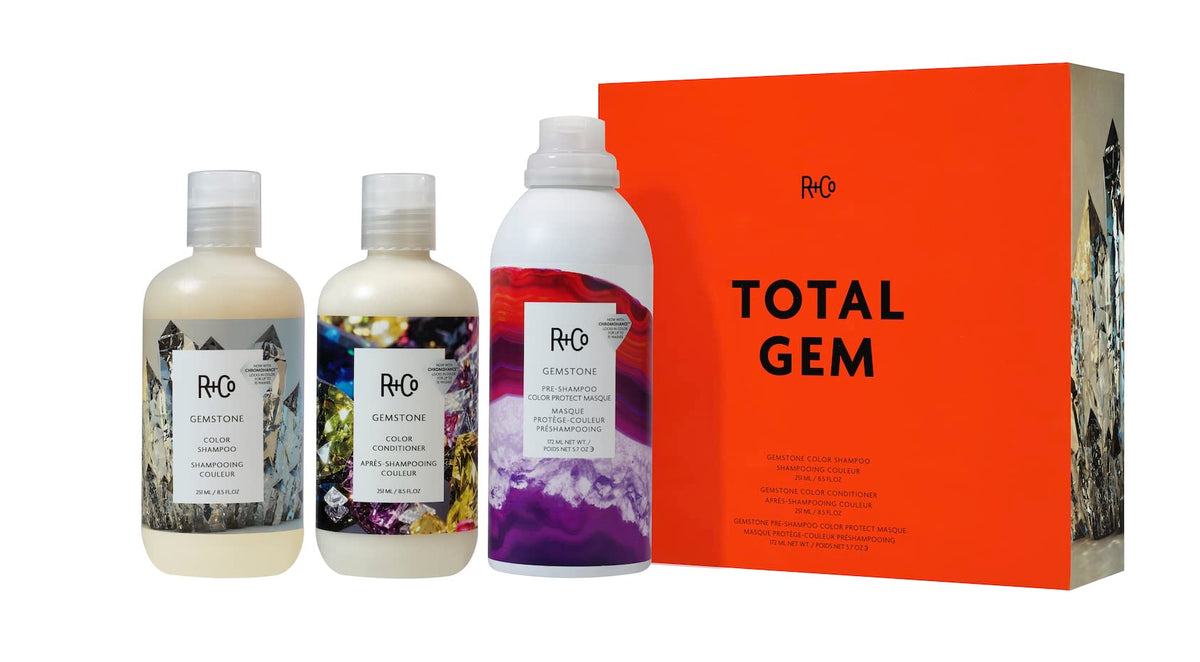 White Smoke R+Co TOTAL GEM Inline Kit, 22.75 Oz