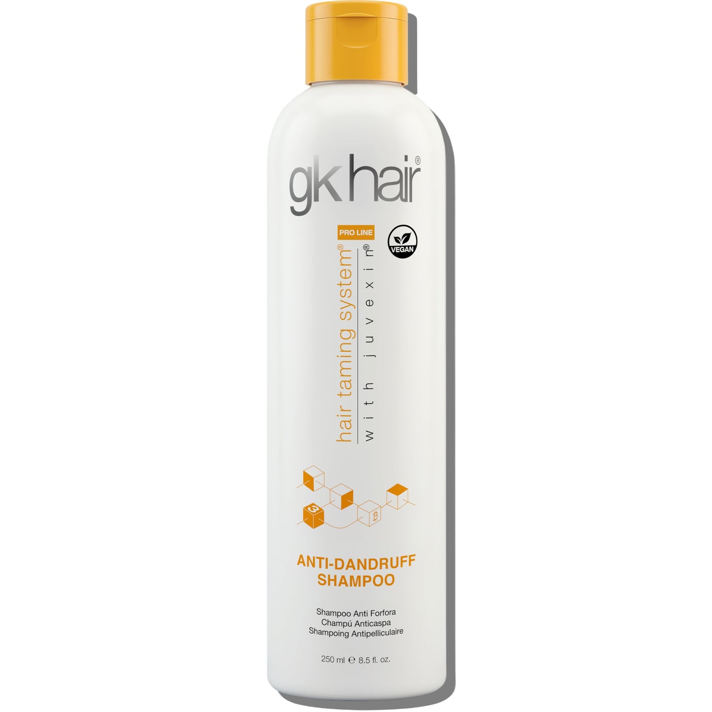 Lavender GK HAIR Anti-Dandruff Shampoo Leaving Your Scalp Refreshed and Hair Soft, Smooth – Sulfate-Free Shampoo for Dry Damaged Hair for Men and Women 8.5 Fl Oz