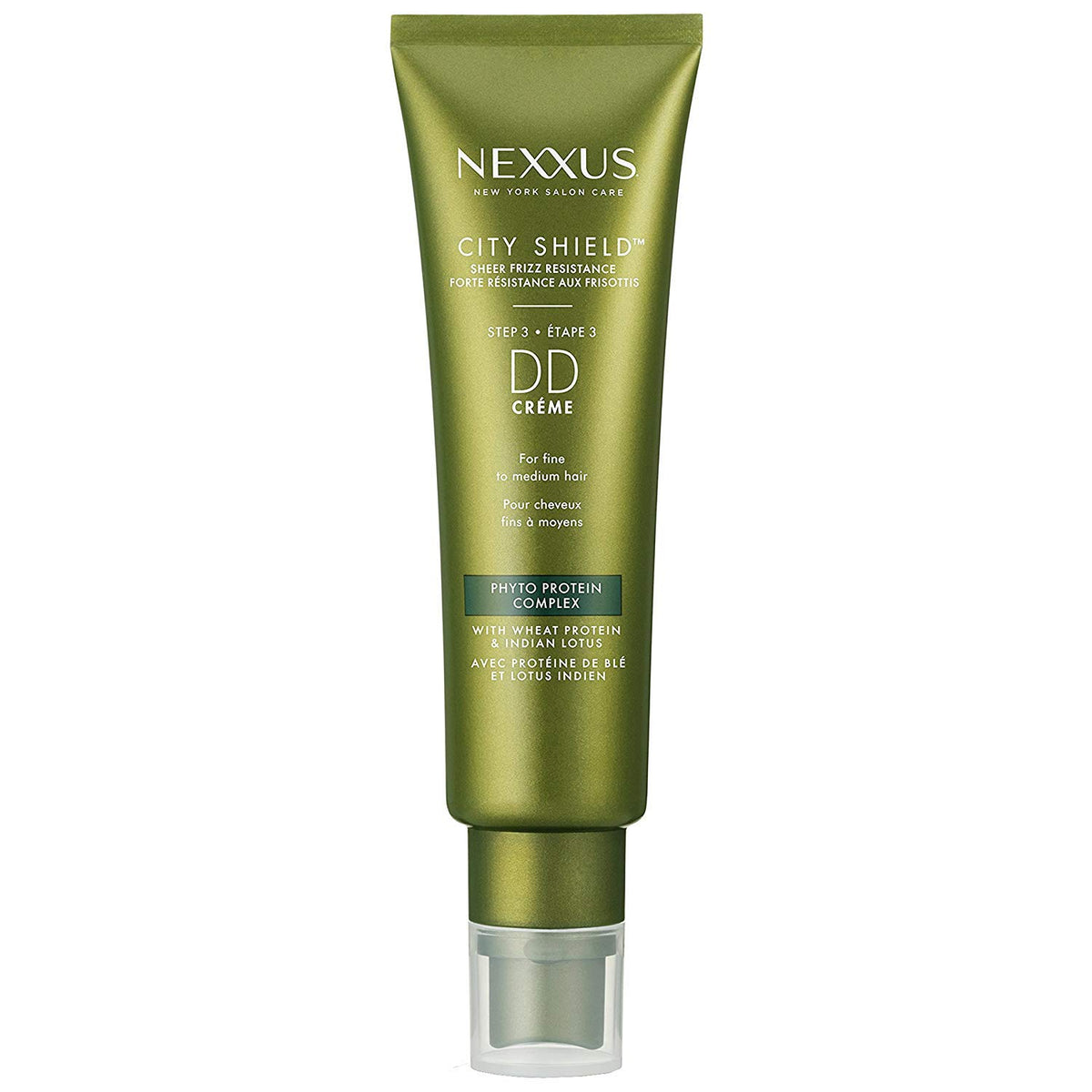 White Smoke Nexxus City Shield Hair Crème, for All Hair Types 1.93 oz