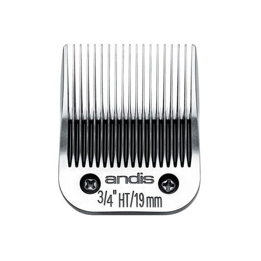 White Smoke Andis 63980 UltraEdge Detachable Blade Size 3/4" HT – Carbon Steel Pet Clipper Blade, 3/4" Cut Length, Professional Grooming Performance