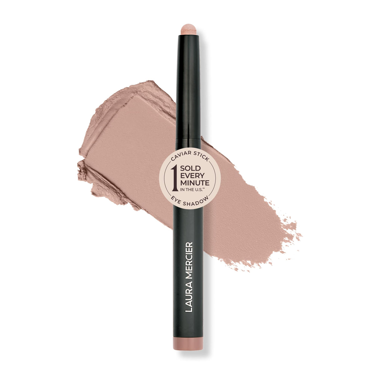 White Smoke Laura Mercier Caviar Stick Eye Shadow Matte, Au Natural, 0.05 oz