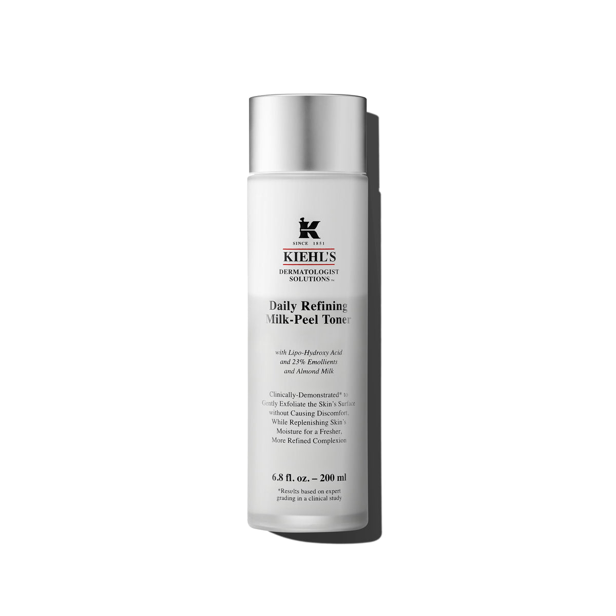 Light Gray Kiehl's - Refining Milk-Peel Toner - Exfoliating - 6.8 fl oz