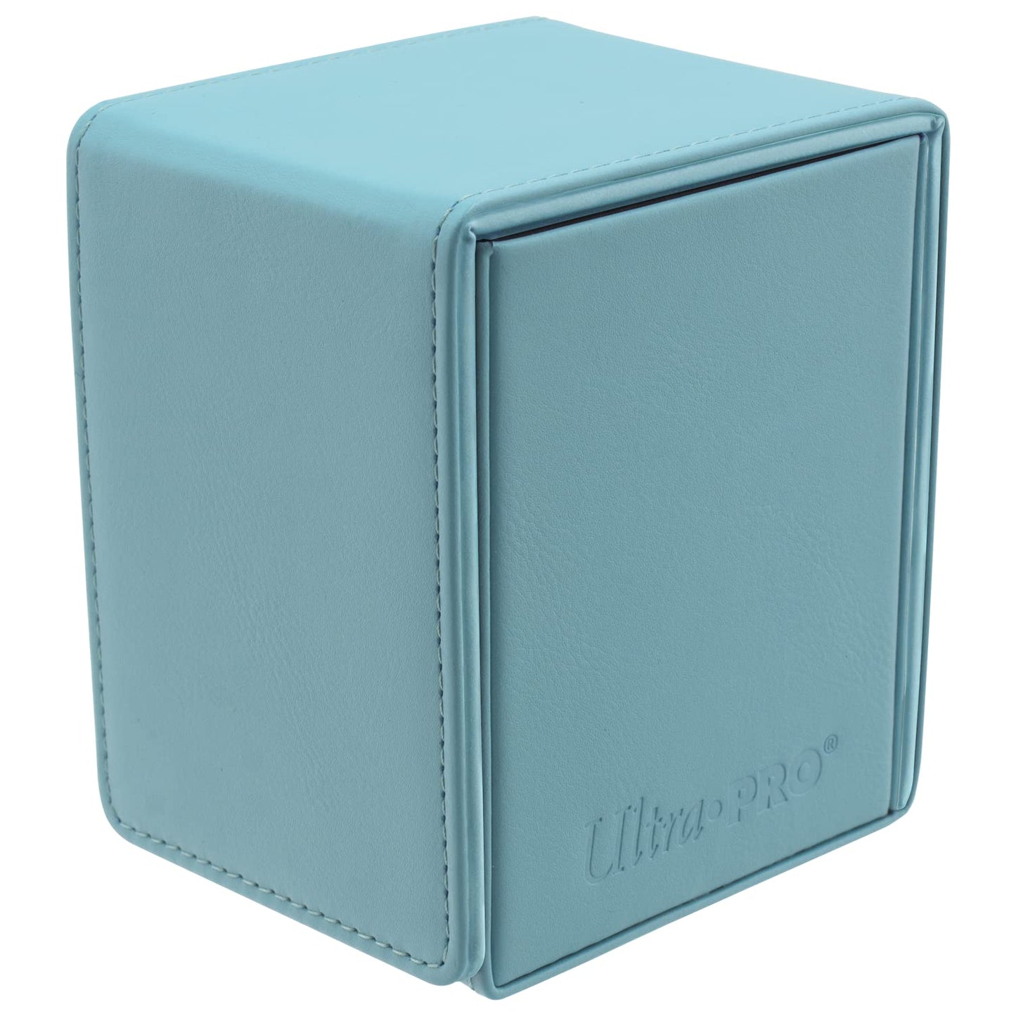 Cadet Blue Ultra Pro ULP15925 Vivid Alcove Flip Deck Box, Light Blue
