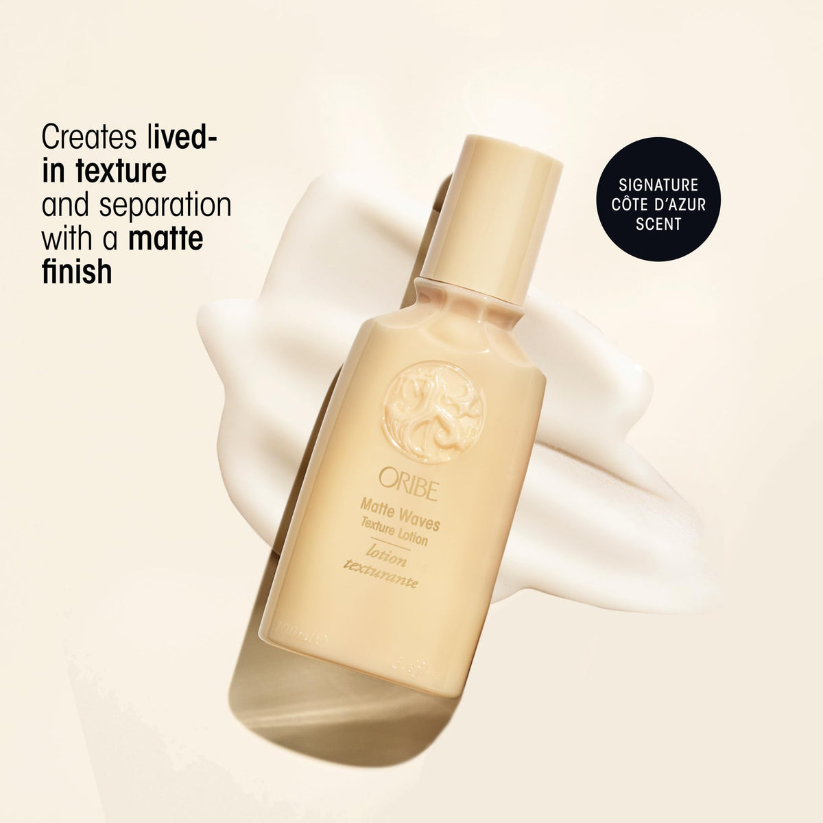 Seashell Oribe Matte Waves Texture Lotion - Adds Grip & Matte Texture - 3.4oz