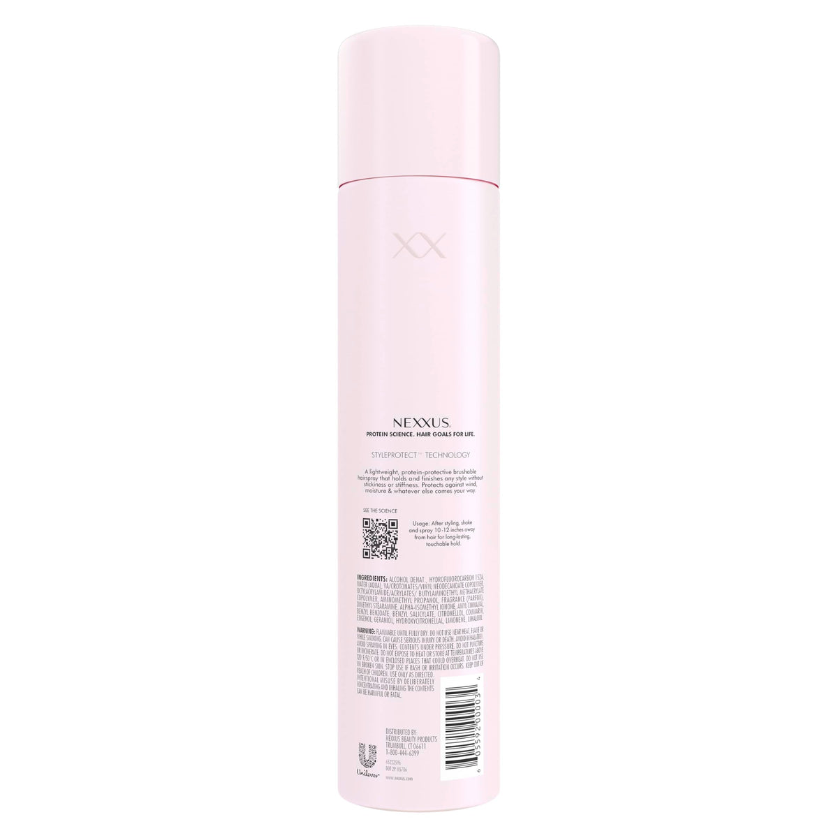 Misty Rose Nexxus Styling Hairspray Comb Thru Flexible Hold, 10 oz