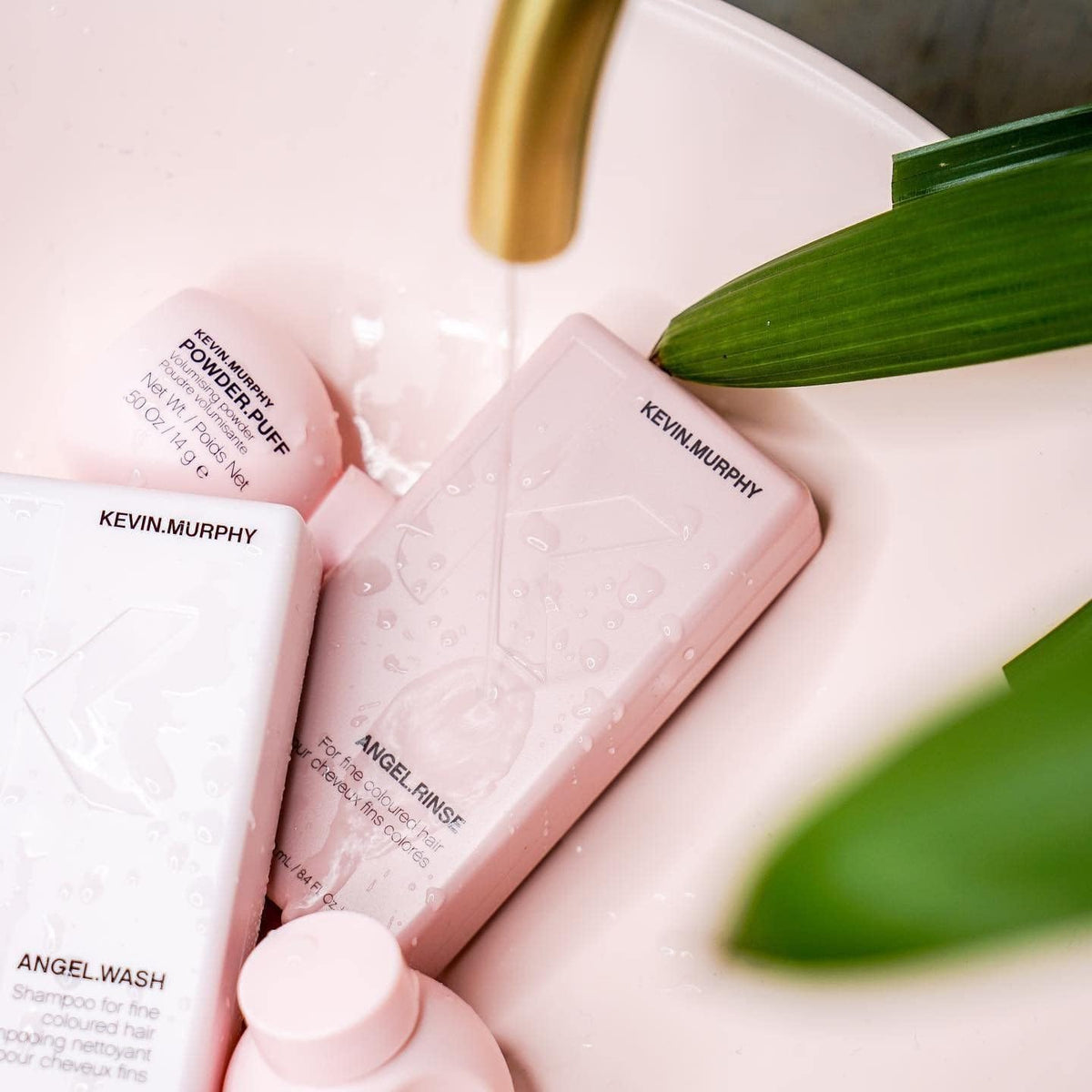 Light Gray Kevin Murphy Angel Wash and Rinse DUO 8.4 oz set