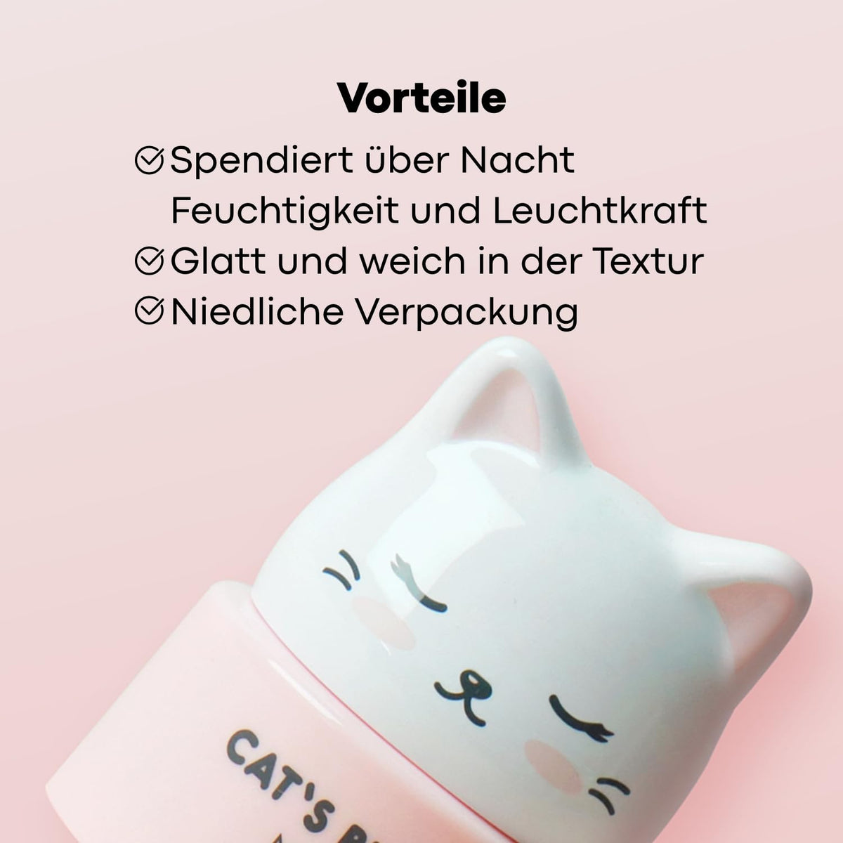 Light Gray TONYMOLY Cats Purrfect Collagen Night Mask - Overnight Strengthening Repair