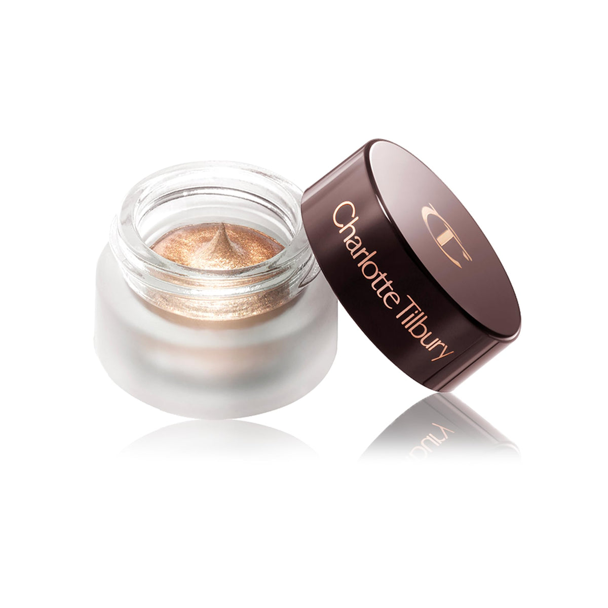 White Smoke Charlotte Tilbury Eyes to Mesmerize Cream Eyeshadow - Glide-on-and-go