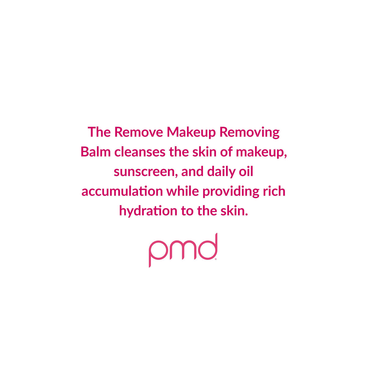 White Smoke PMD Beauty Remove Makeup Removing Balm, 3.4 Fl Oz