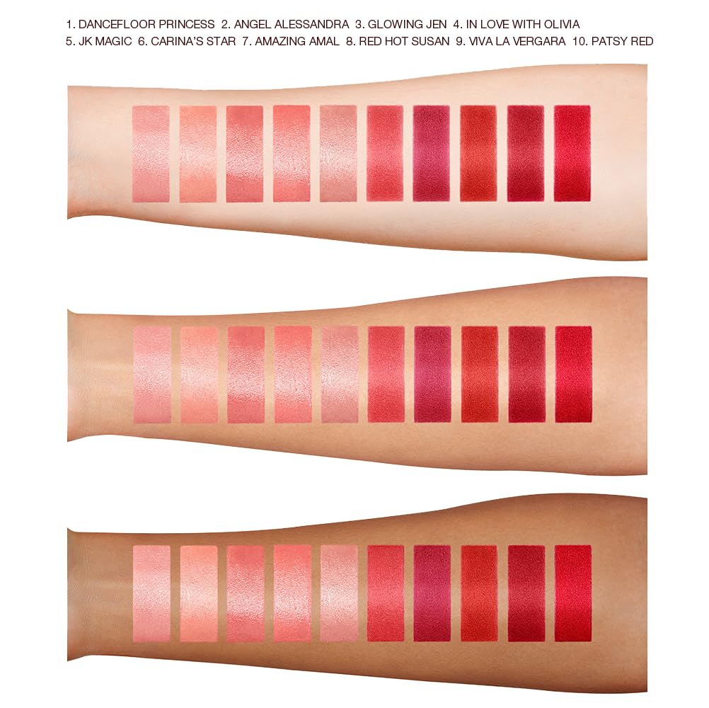 White Smoke Charlotte Tilbury Hot Lips 2.0 Lipstick - Hydrating, Long Lasting