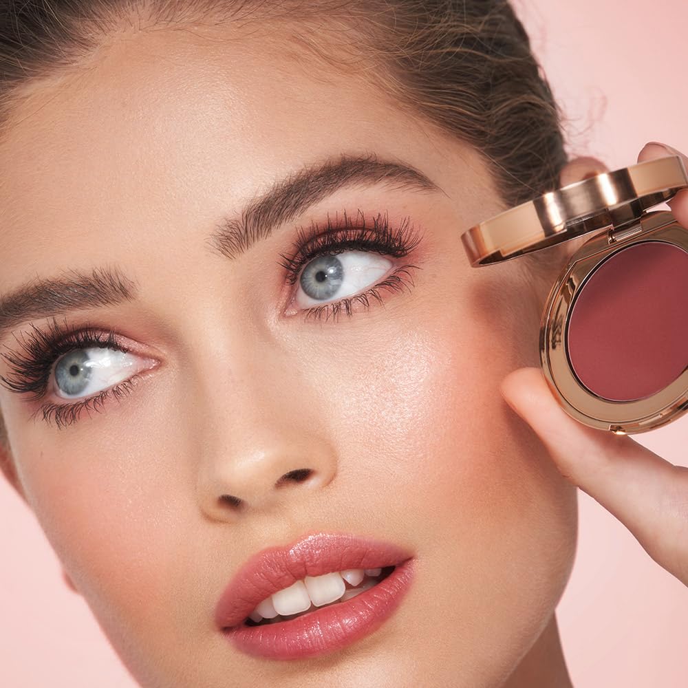 Light Pink Charlotte Tilbury Beautiful Skin Blush for Cheeks & Lips - Multi-Use Color