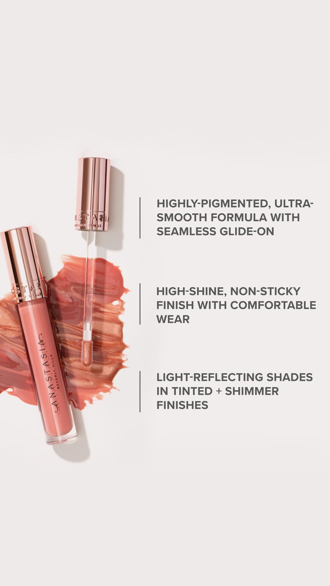 Misty Rose Anastasia Beverly Hills - Lip Gloss Luminous Universal Tinted