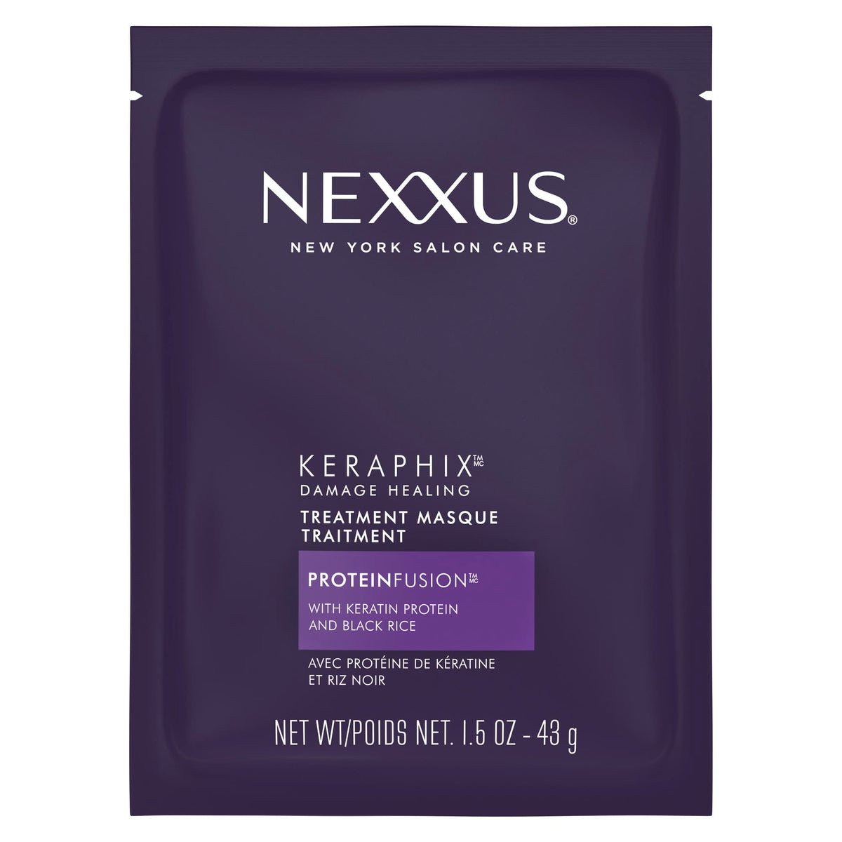 Dark Slate Gray Nexxus Keraphix Masque for Damaged Hair 1.5 oz