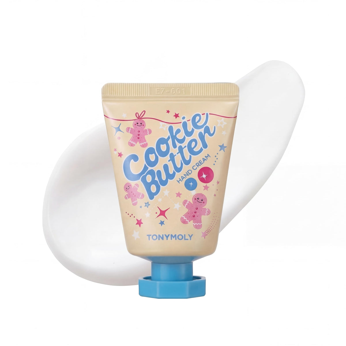 White Smoke TONYMOLY Cookie Butter Hand Cream, Korean Shea Butter Lotion for Dry Hands