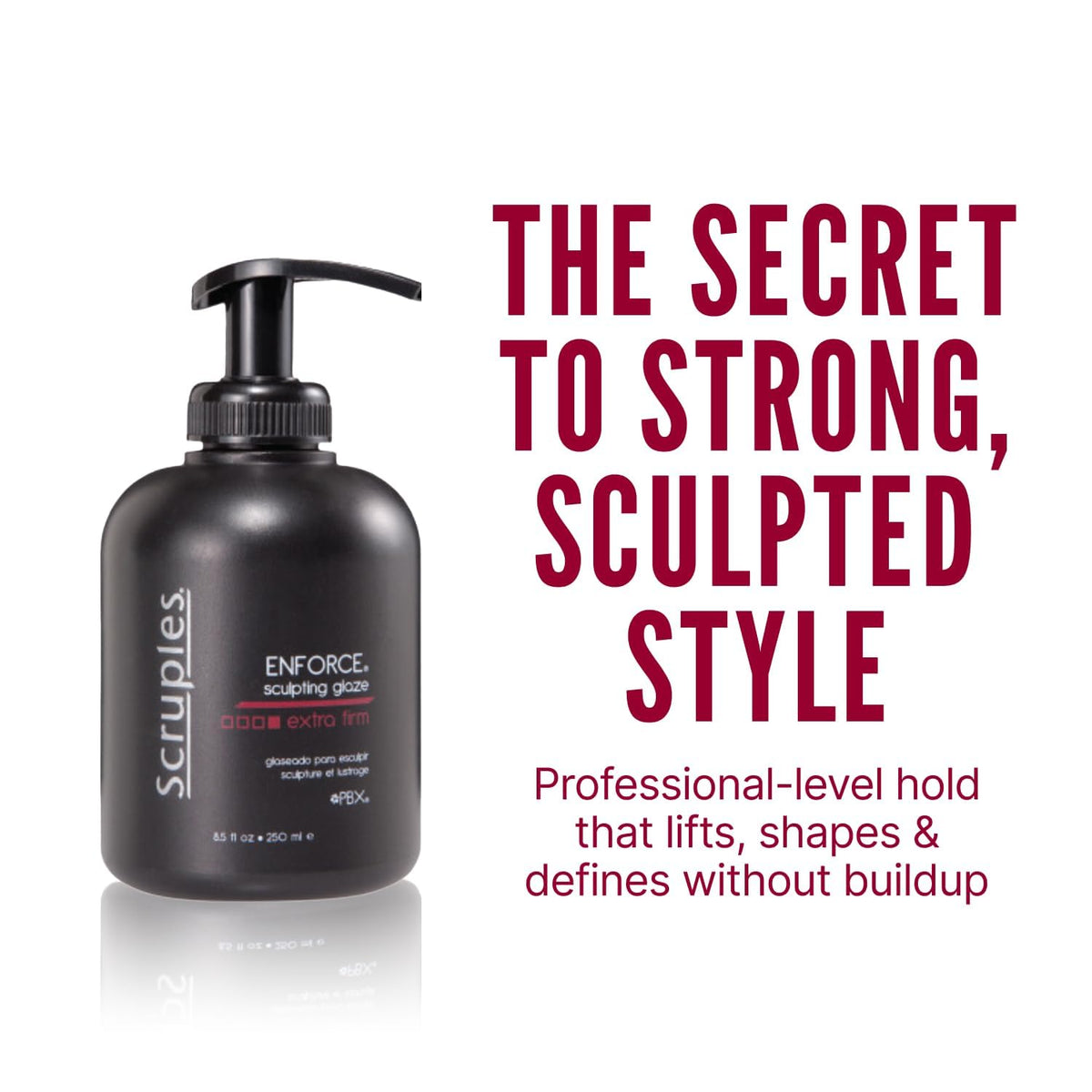 White Smoke Scruples Hair Gel for Men & Women, Sculpting Gel & Hair Glaze, 1 Gallon