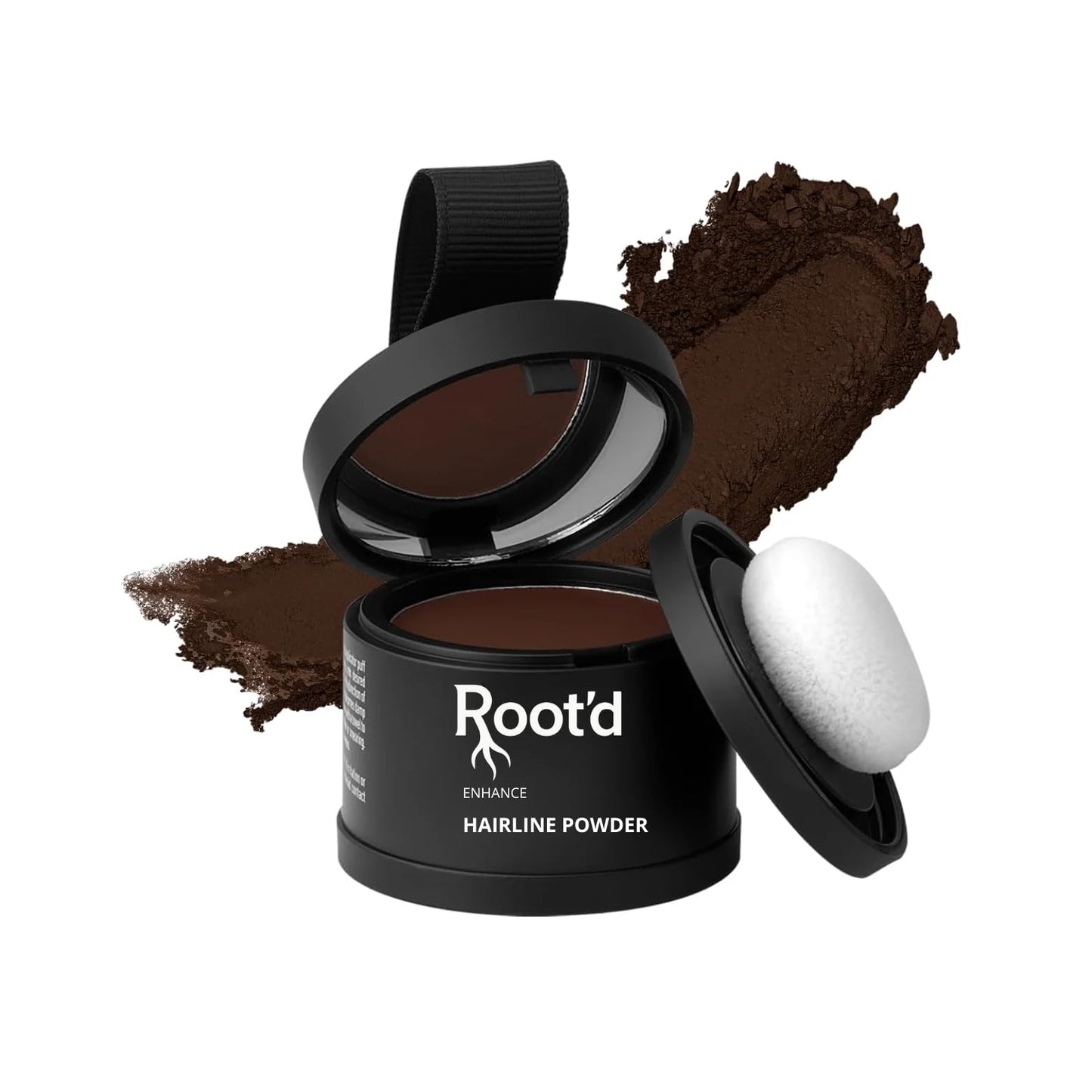 White Smoke Hairline Powder for Men & Women- Hair Color Powders for Instant Black Coverage With 48-Hour Stay-Proof Finish-Hair Powder Conceals Thinning, Bald Spots & Blends Naturally Like Hairs Fiber-Medium Brown