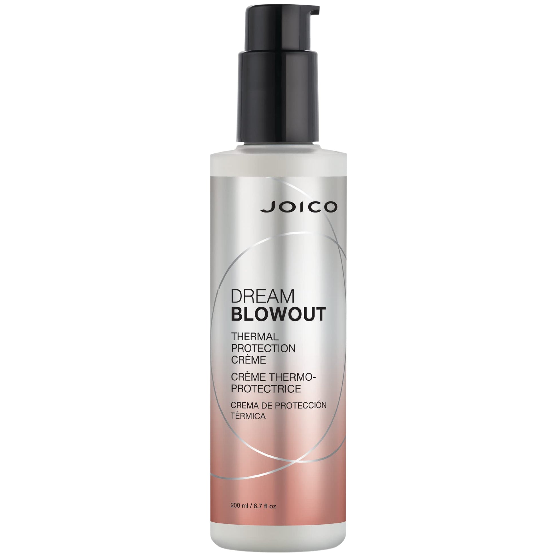 White Smoke Joico Dream Blowout Thermal Protection Crème | For Most Hair Types | Thermal Heat Protection | Control Frizz & Static | Faster Drying Time | Humidity Protection | Reduce Breakage | 6.7 Fl Oz