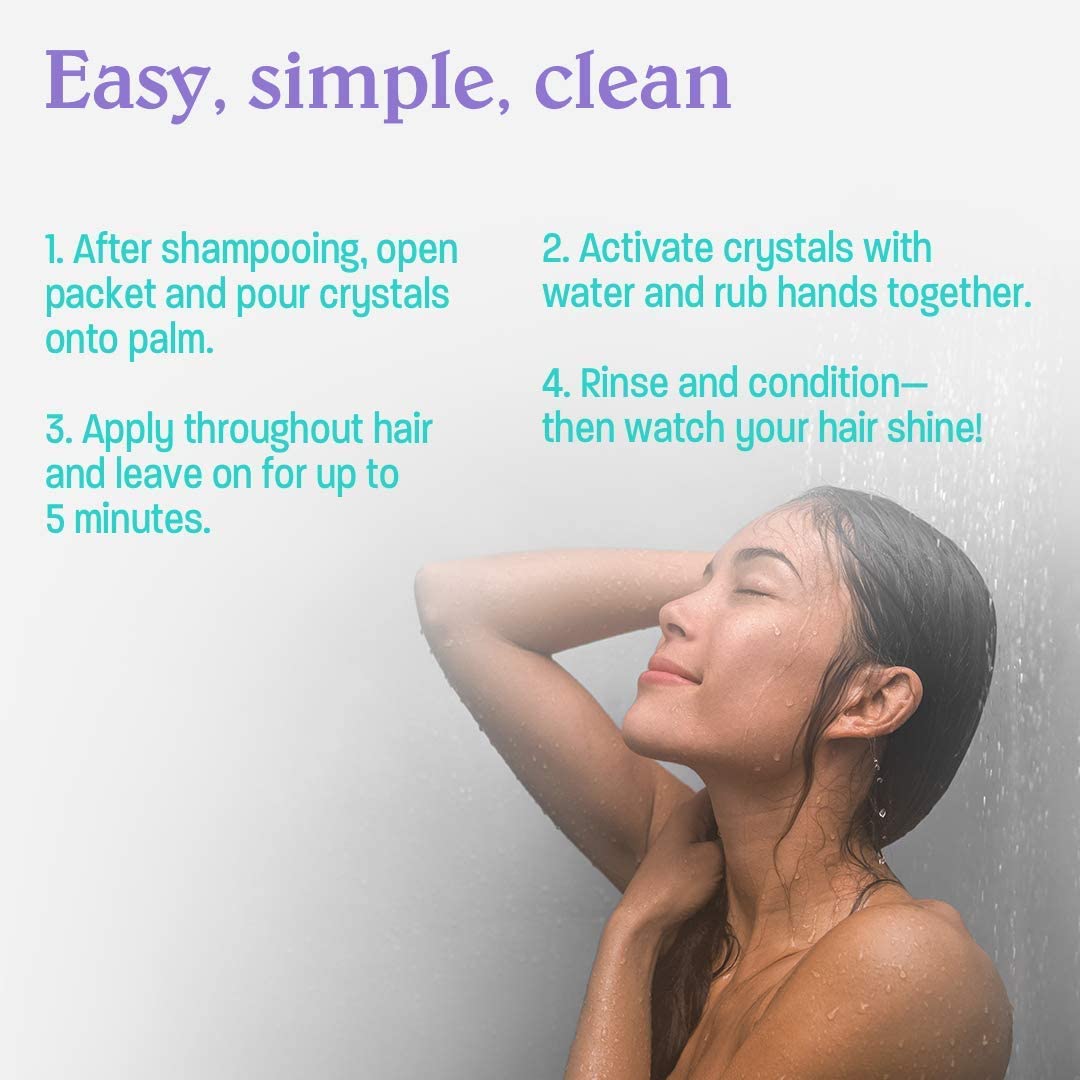 Lavender Malibu C Scalp Therapy Wellness Remedy - Scalp Care Remedy Packet to Soothe & Moisturize Dry Scalp - Restores Manageability with Vitamin C and Zinc Gluconate (1 Packet)