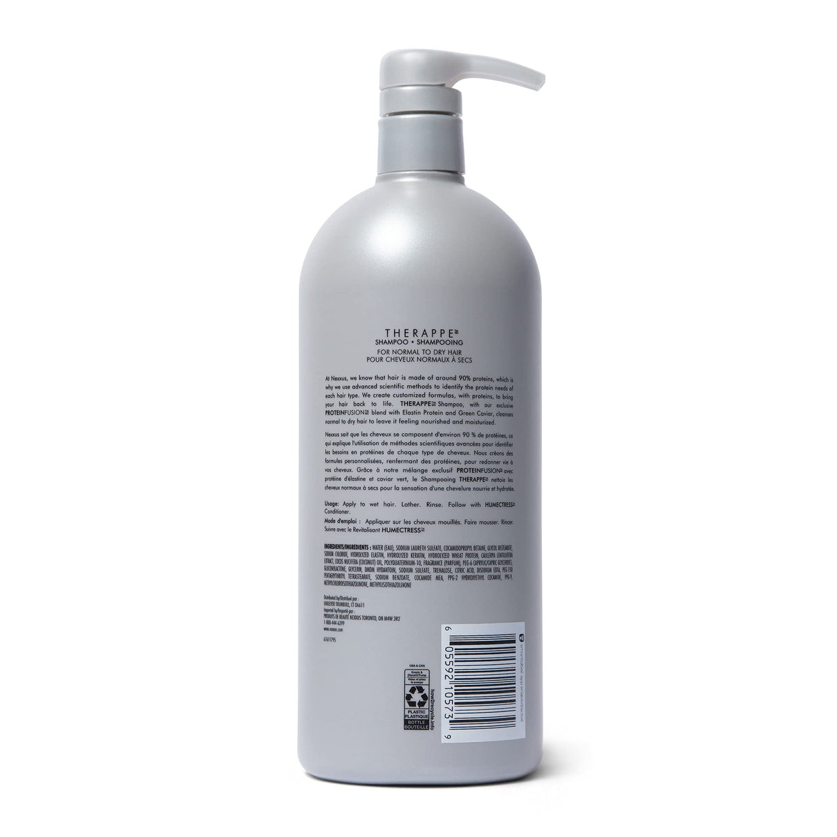 White Smoke Nexxus Shampoo, Therappe, 33.8 oz