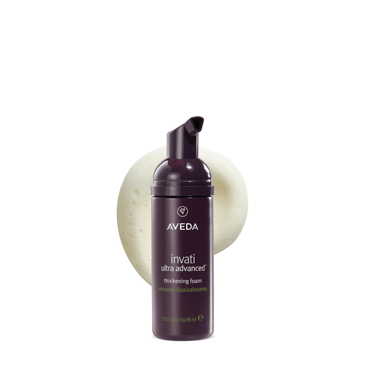 White Smoke AVEDA Invati Ultra Advanced Thickening Foam | Styling Foam for Thin & Thinning Hair | Instantly Thickens Hair | Flexible Hold | 97% Naturally Derived*, 1.5 Fl Oz