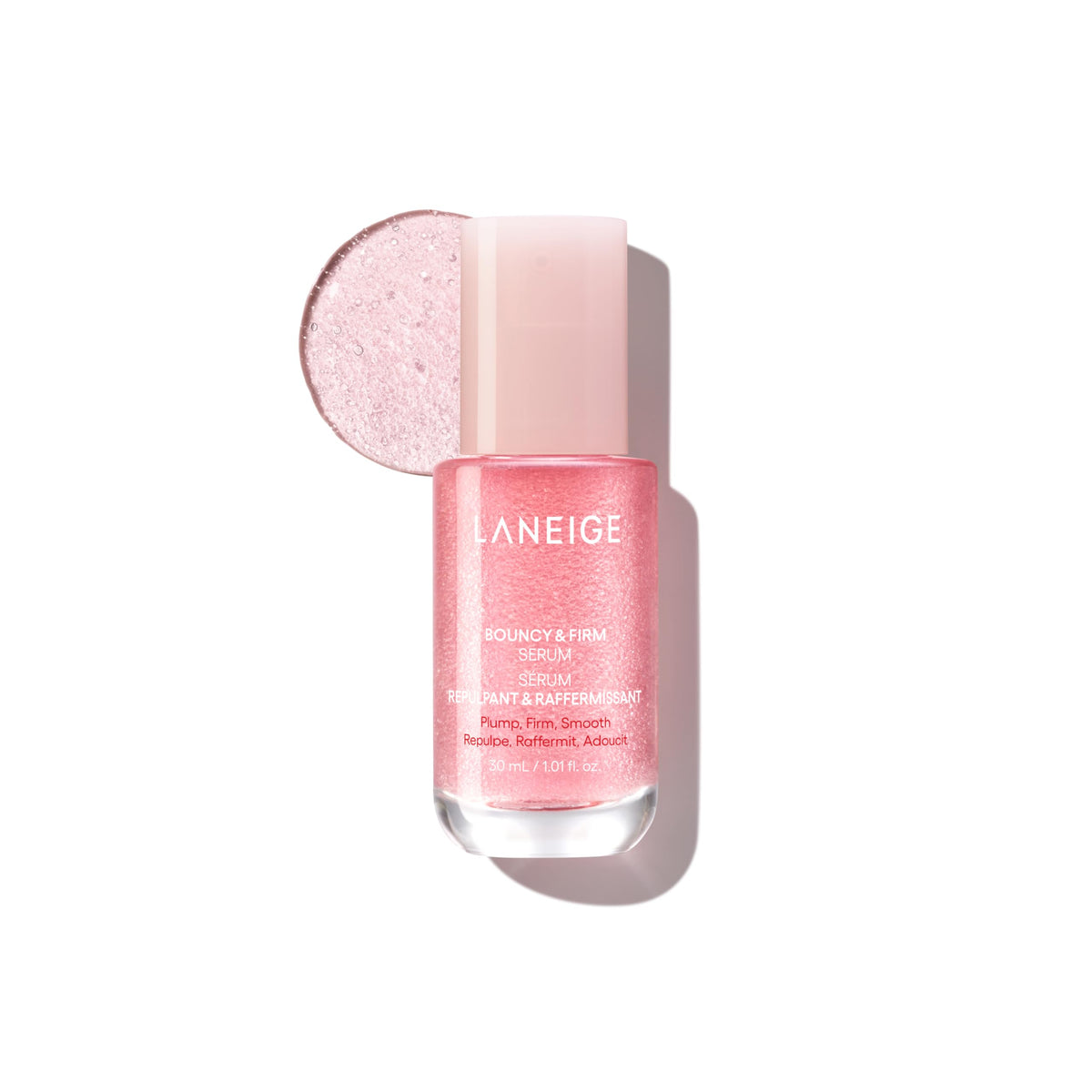 White Smoke LANEIGE Bouncy & Firm Slow Anti-Aging Collagen Complex Serum