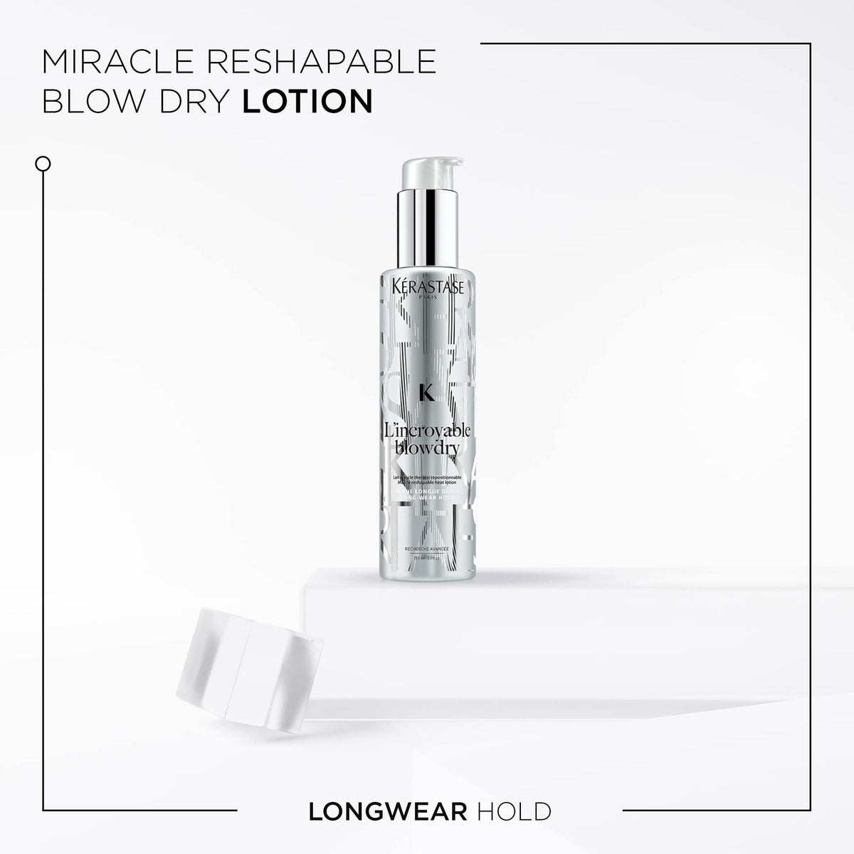 White Smoke KERASTASE L'incroyable Heat Protecting Strong Hold Styling Hair Serum