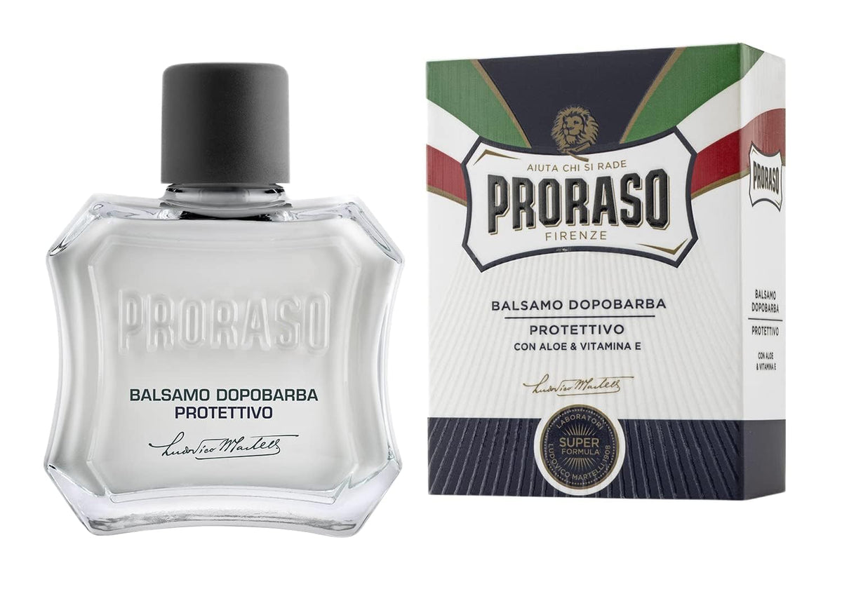 White Smoke Proraso After Shave Balm - Aloe Vera & Vitamin E