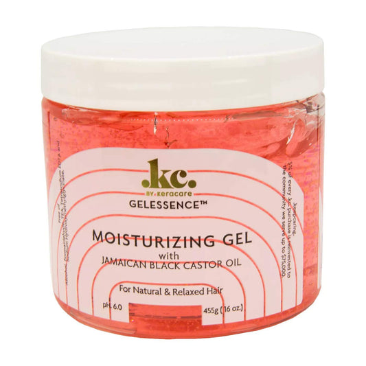 Antique White KeraCare GelEssence Moisturizing Gel - 16 ounce - with Jamaican Black Castor Oil - 55.1% Moisture Increase - Adds Shine - Flake Free - Vegan & Cruelty-Free