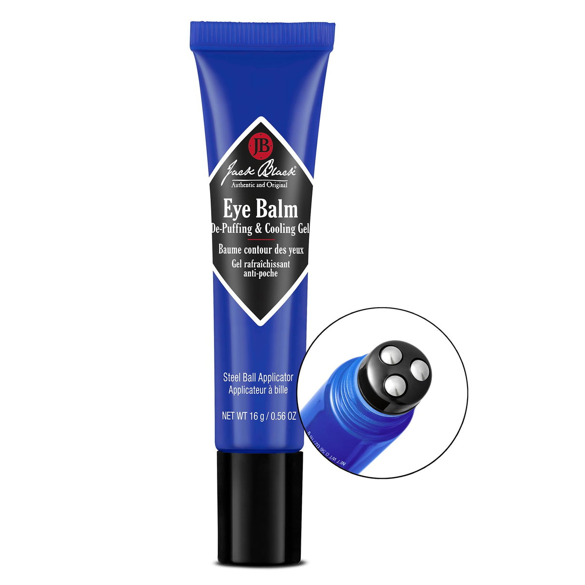 White Smoke Jack Black Eye Balm De-Puffing & Cooling Gel, 0.56 oz