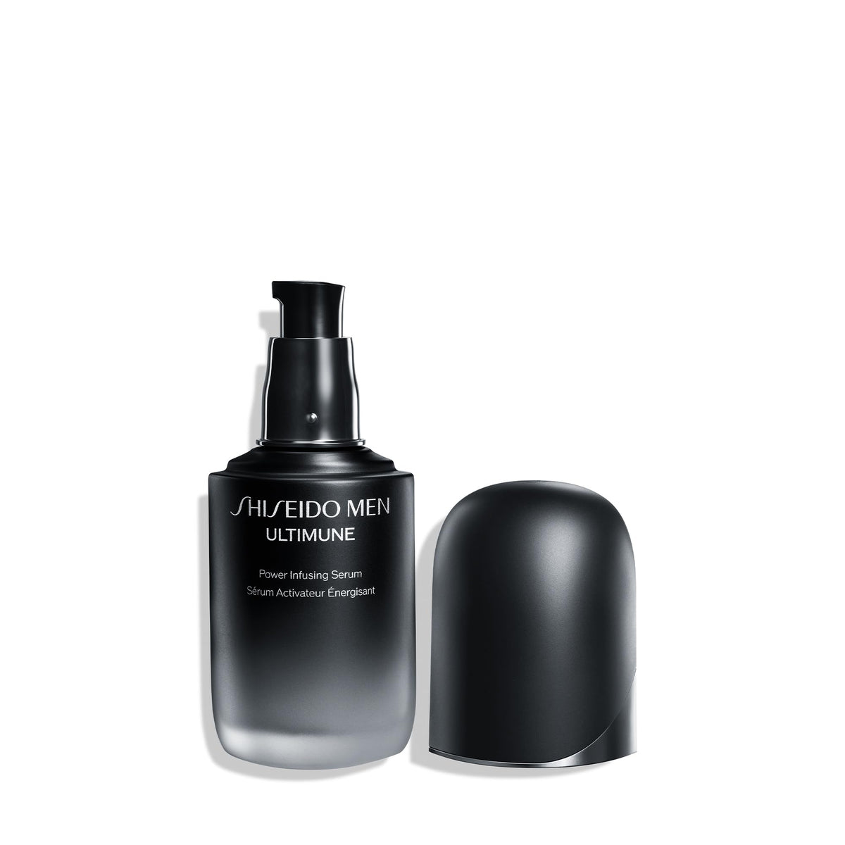 White Smoke Shiseido Men Ultimune Power Infusing Serum - 50 mL - Improves Multiple Skin Aging Concerns - Non-Comedogenic