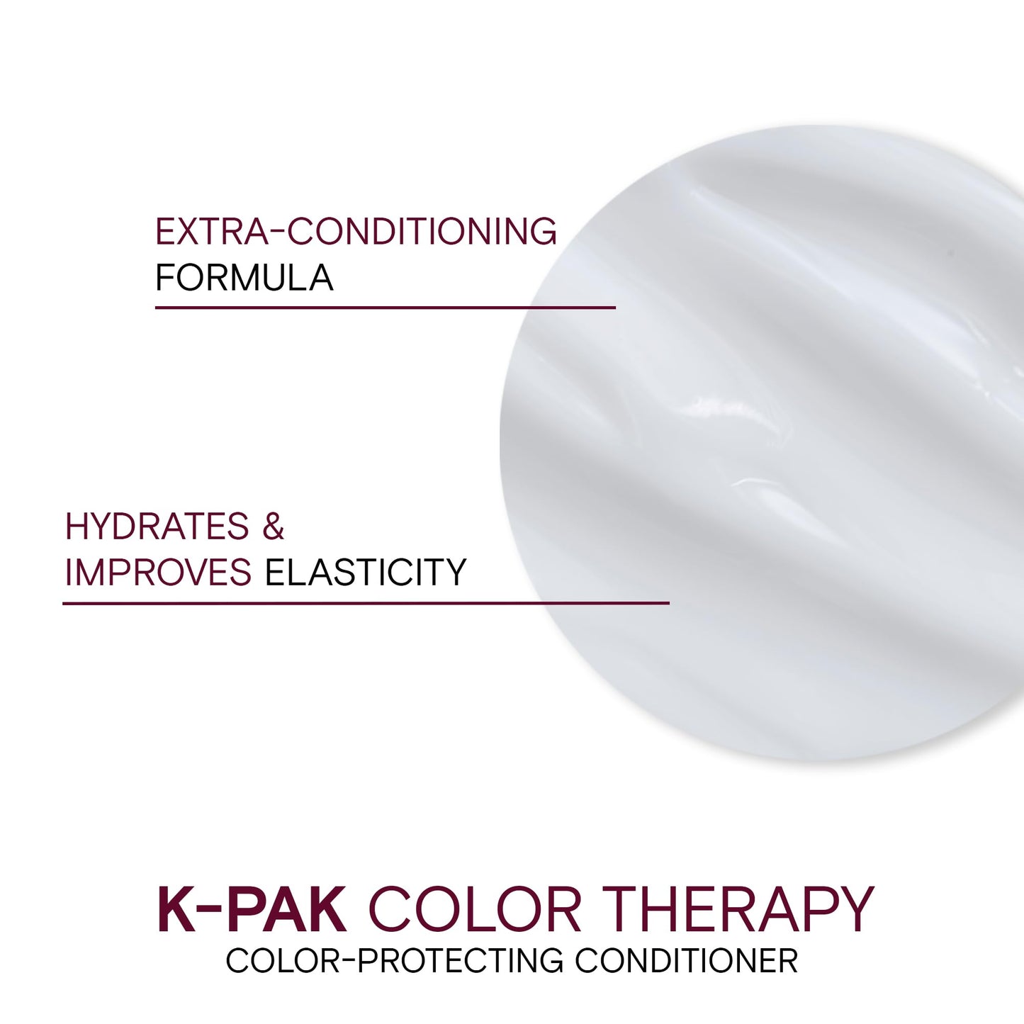 White Smoke Joico K-PAK Color Therapy Color-Protecting Conditioner | For Color-Treated Hair | Boost Shine & Elasticity | Repair Breakage | Rebuild Damaged Hair | With Keratin & Argan Oil | 8.5 Fl Oz