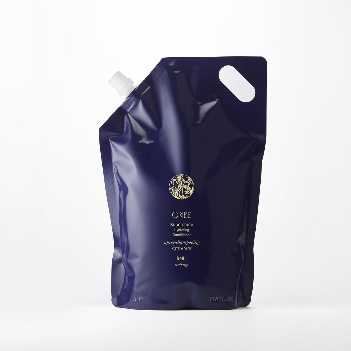 Black Oribe Supershine Hydrating Conditioner Liter Refill - Smooths & Adds Shine
