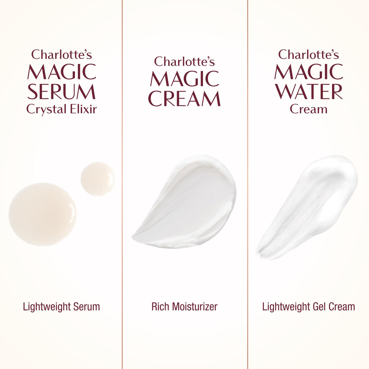 White Smoke Charlotte Tilbury Hydrate, Plump & Glow Set – Skincare Gift Set